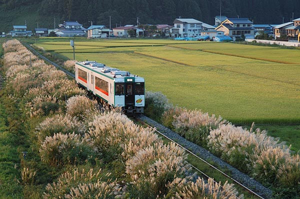 大堀駅-最上駅間