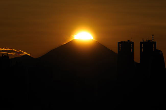 夕日