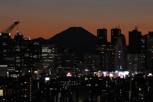 夕日
