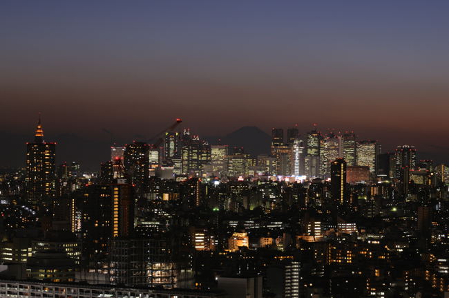 夕日